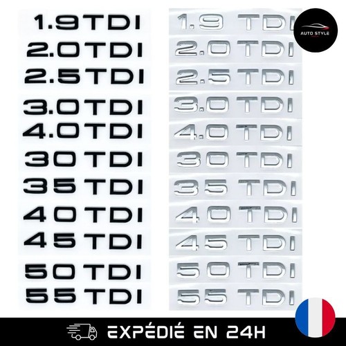 Badge lettres abs tdi - badge,
