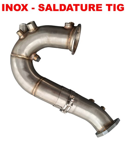 Downpipe sportivo tubo audi - audi, a4