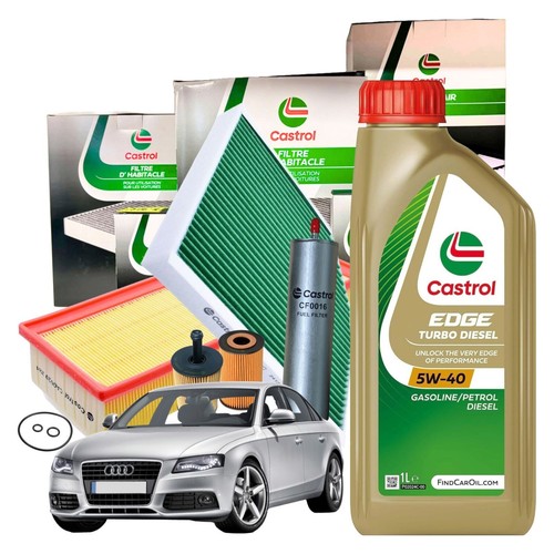 Kit tagliando castrol audi - tagliando,