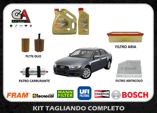 Kit tagliando audi 8k - tagliando,