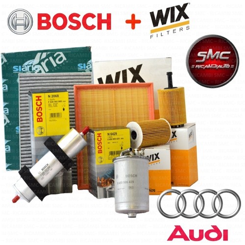Kit tagliando filtri audi - 4, a4