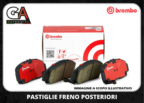 Kit pastiglie freno brembo - kit,
