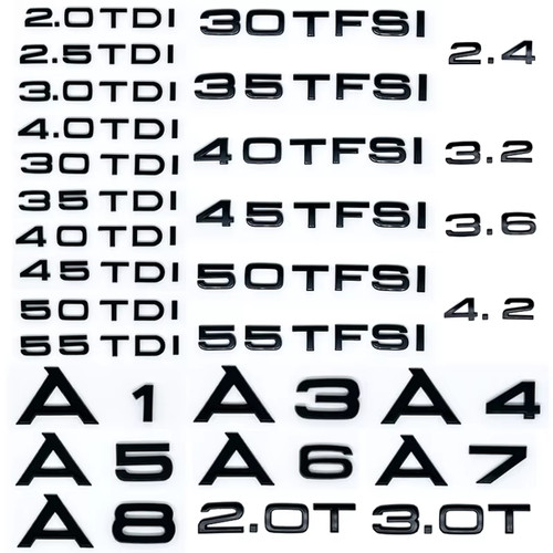 Adesivo abs tfsi tdi - per, a1